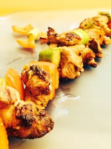 Moroccan Spiced Lamb Kabobs