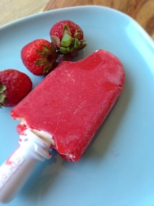 Strawberry Creamsicle Half and Half bar