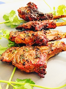 Indian and Herb Spiced Grilled Lamb Chops
