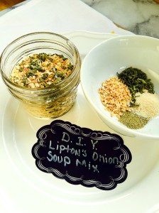 DIY Onion soup mix