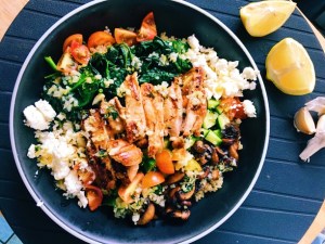 Greek Grilled Chicken Bowls